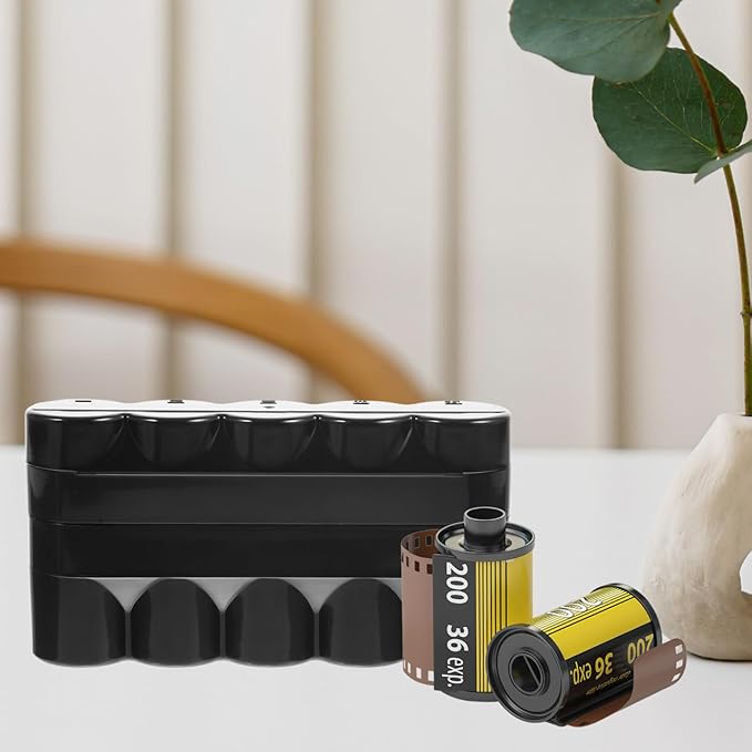 Film Case with Large Capacity Hard Plastic Storage Box for Film Lightweight and Easy to Carry for Organizing and Small Items