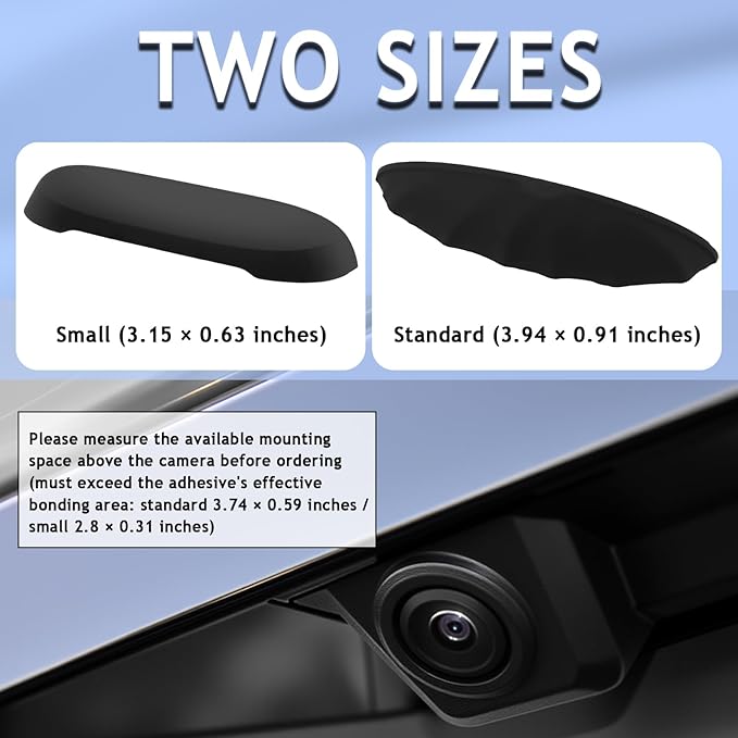 Car Rear View Camera Protection Cover,Wider Back Up Camera Rain Guard for Clarity of Image,Non-Destructive Backup Cameras Rain Shield as Car Modification Accessories