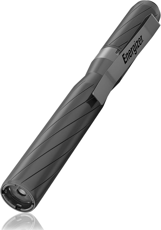 Energizer LED Pen Light Flashlight with Clip, Inspection Light, Flash Light with AAA Batteries Included, Pack of 1