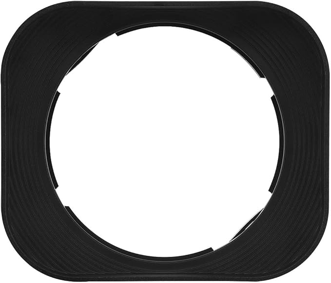 Haoge LH-X17 Bayonet Square Metal Lens Hood for Fujifilm Fuji Fujinon XF 16mm F2.8 R WR XF16mmF2.8 Lens on X-Pro2 X-Pro1 X-T2 X-T1 X-T20 X-T10 X-E2S X-A5 X-A20 X-E3 X-H1