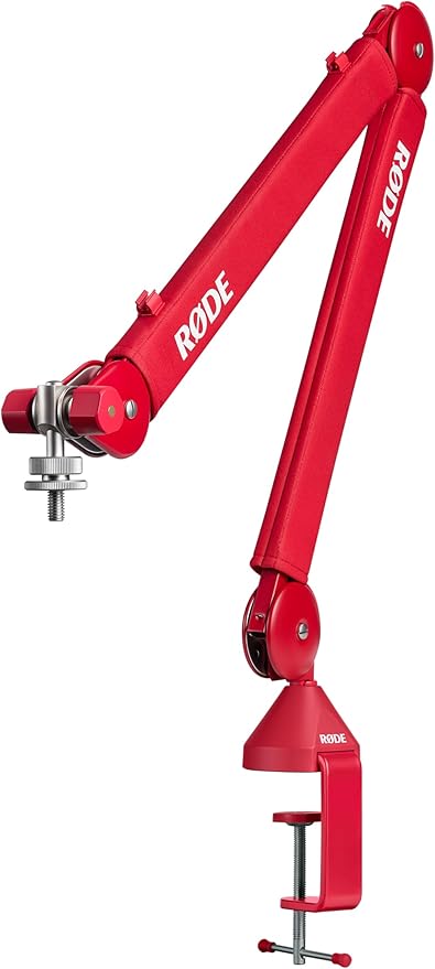 RØDE PSA1+ Professional Studio Arm with Spring Damping and Cable Management (Red)