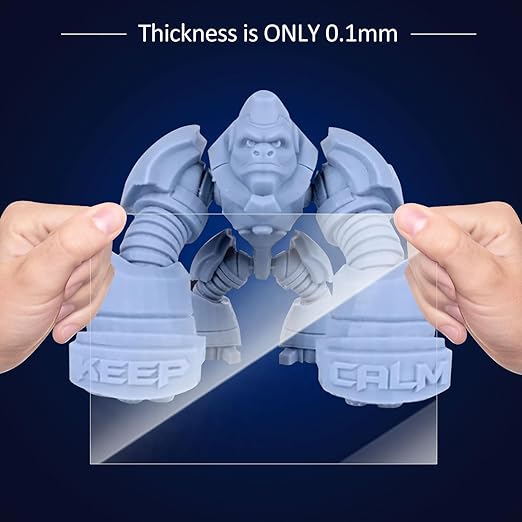 Anycubi Photon MONO X 6Ks Screen Protector,Original 3D Printer Protective Film 5Pcs Compatible with 9.1 inch LCD SLA UV Resin 3D Printers-Thickness 0.1mm-NOT for Photon MONO 6K or Photon MONO X 4K