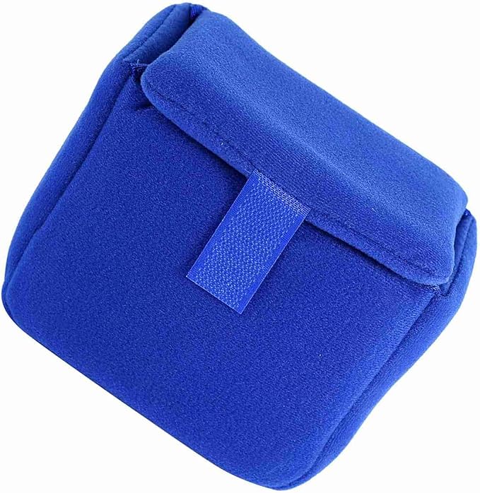DLSR Camera Bag, Insert Pad Shockproof Insert Protection Camera Case Bag Organizer Accessory for Photographing Padded Camera Pouch Camera Insert Bag (Blue)