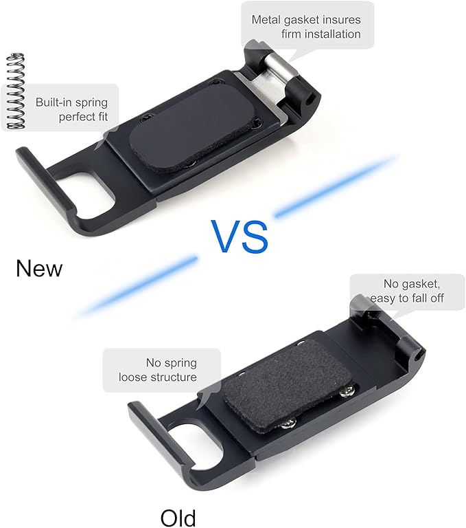 SOONSUN Aluminum Side Door Cover for GoPro Hero 8 Black Removable Replacement Battery Door Cover with Type-C Port for GoPro Hero8 Black, Charging Without Removing Battery Door