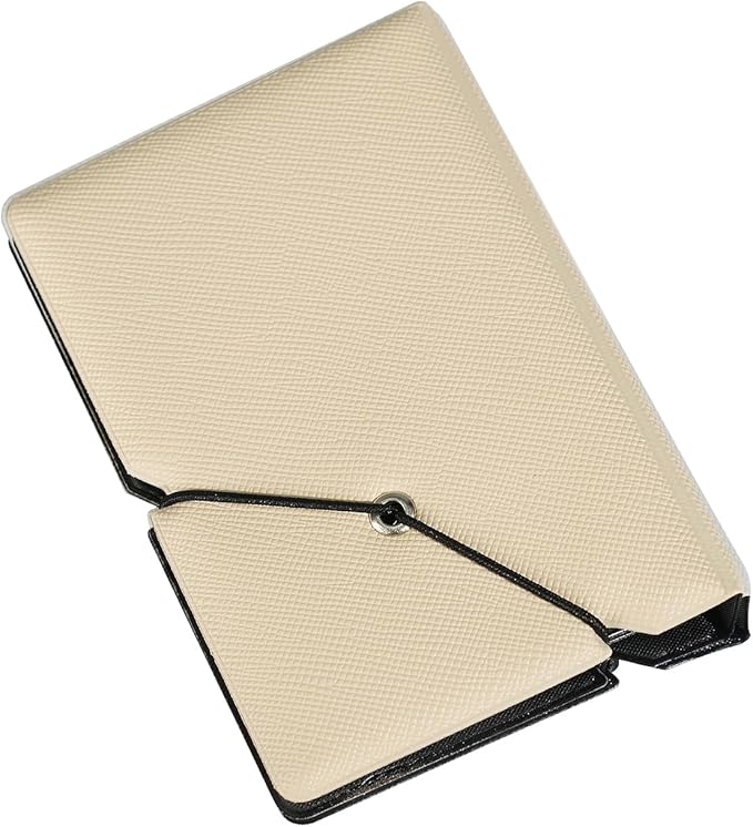 Mini Instant Film Polaroid Photo Album Book For 3 Inch Fujifilm Instax Mini 12 11 9 99 8 7+ 40 EVO Camera Film, HP Sprocket, K-pop Photocards (Beige, 2 Pack)
