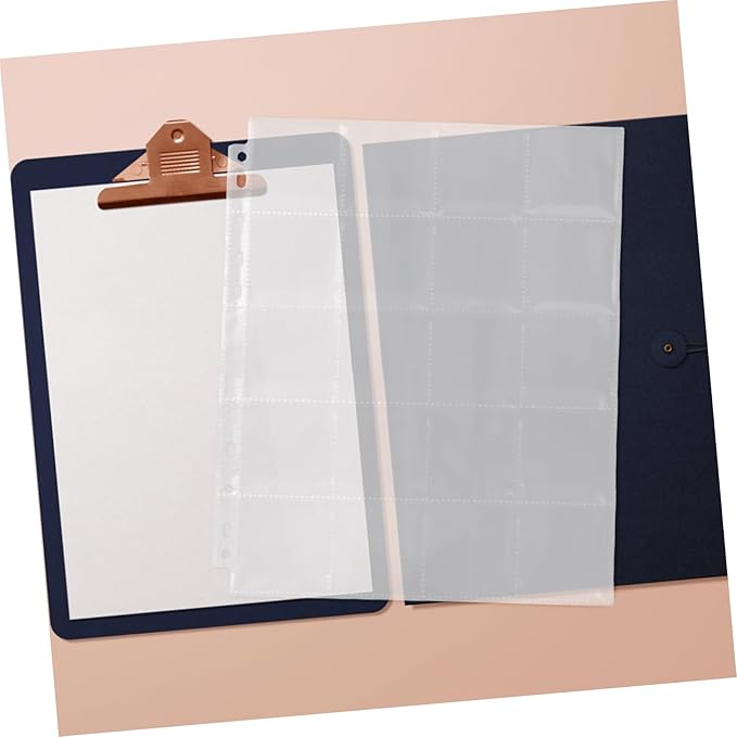 DOITOOL 30pcs Acid Film Negative Binder Sleeves Reusable Storage Bags for Film Negatives Pages for Organization for Photographers and Enthusiasts