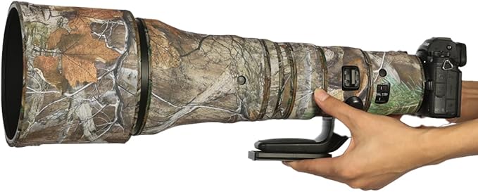 CHASING BIRDS Lens Camouflage Waterproof Coat for Nikon Z 800mm f/6.3 VR S Rainproof Lens Protective Cover Version IV (Forest)