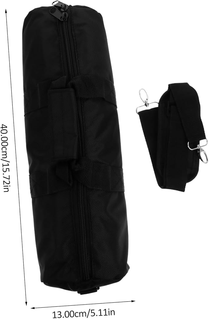 Oxford Fabric Tripod Bag with Shoulder Strap Lightweight Photography Equipment Carrier for Monopod Light Stand and Outdoor Use Padded Protective Storage Pouch