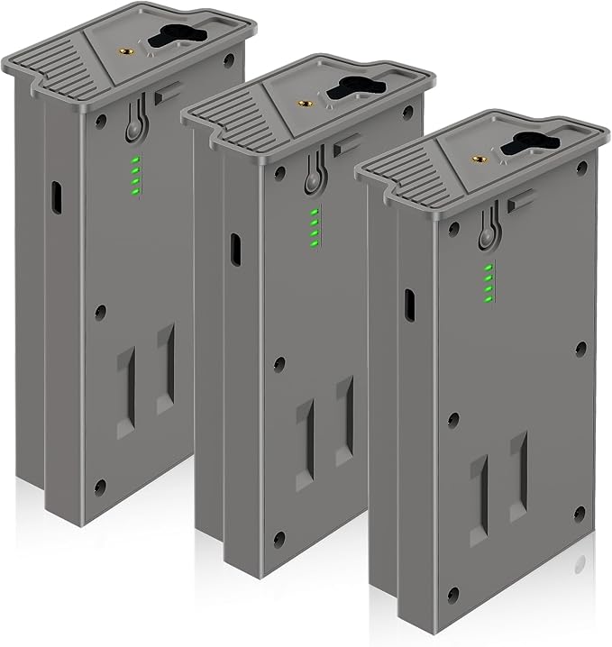 New Reveal Lipo Lithium Battery 3 Packs Rechargeable Hunting Camera Battery for Tactacam Reveal Cellular Trail Compatible with Trail & Game Camera X Ultra 3.0,X Pro,X Gen 3.0,X Gen 2.0,X,Pro 3.0,XB,SK