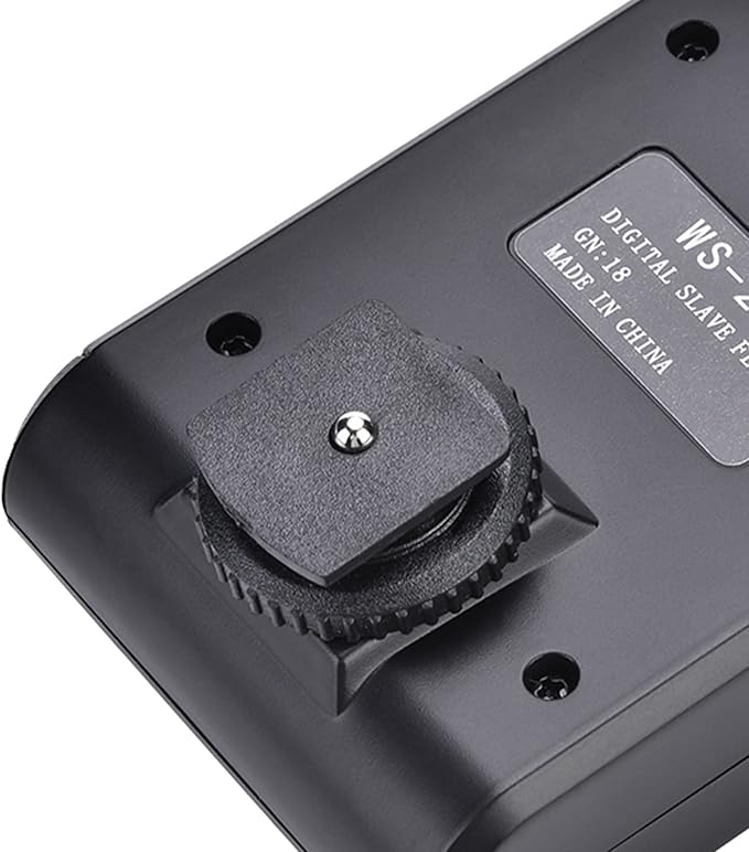 Mini Flashlight, Portable Digital On-Camera Flash Speedlite, Hot Shoe Mount Flashlight for DSLR Cameras
