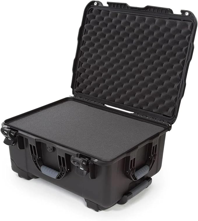 NANUK Wheeled Series 950 Lightweight NK-7 Resin Waterproof Case with Foam, Black