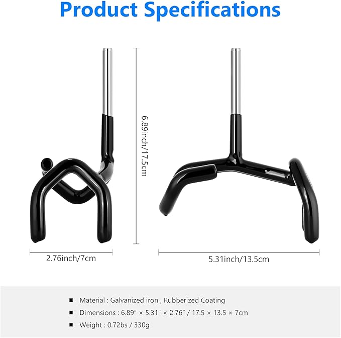 NEEWER Metal Microphone Boom Support Holder for C-Stands and Mic Stands, Black