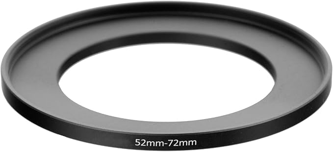 UltraPro Step-Up Adapter Ring 52mm Lens to 72mm Filter Size