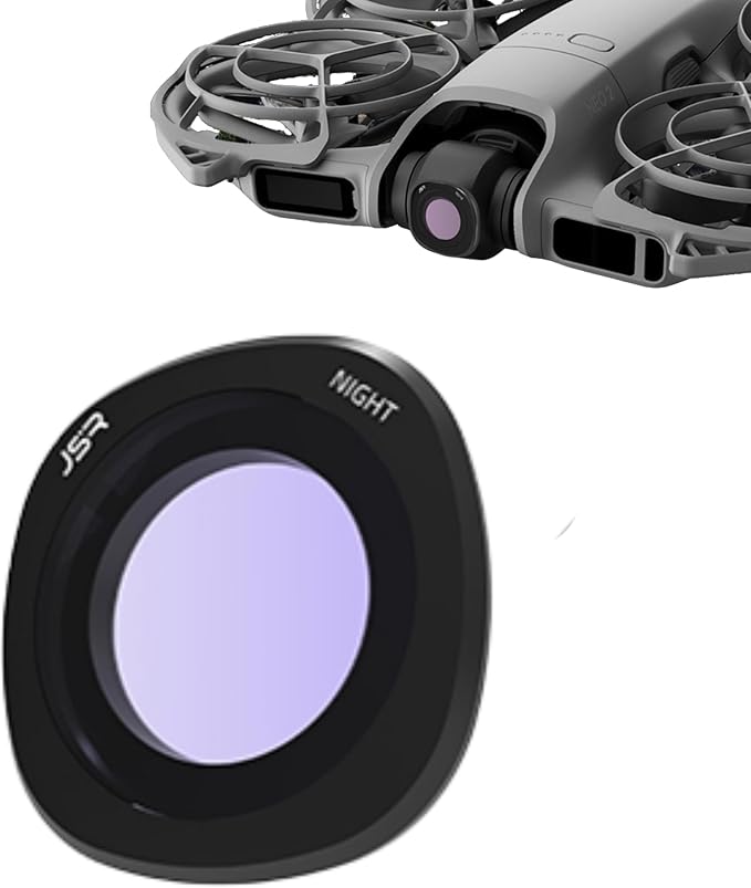 Lens Filter Compatible with DJI NEO 2 - Multi-Coated Optical Glass, Waterproof & Scratch-Resistant, Various Effects for Creative Shooting (Night)
