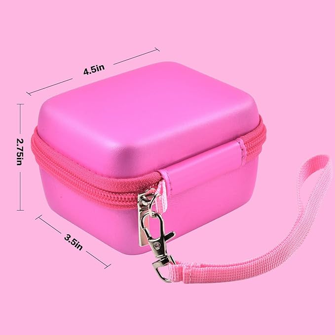 ANKHOH Camera Case for Seckton/for Desuccus/for PROGRACE/for Rindol/for GKTZ/for Dylanto/for GPOSY/for OZMI Kids Digital Camera, Kid Camcorder Storage Box Cable Accessory-Bag Only,Purple