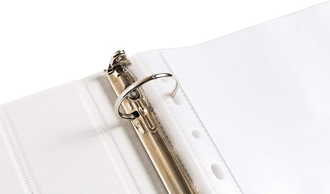 1000 Sheet Protectors 8.5 x 11, Clear Page Protectors, 11 Hole Economy Design, Lightweight Plastic Binder Sleeves, Acid and PVC Free, Clear Plastic Design, 9.25 x 11.25 Top Loaded