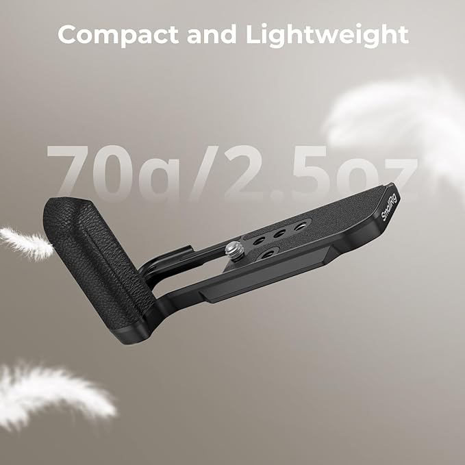 SmallRig Thumb Grip with Hot Shoe Cover for FUJIFILM X-M5 + X-M5 Handgrip L-Shape Grip