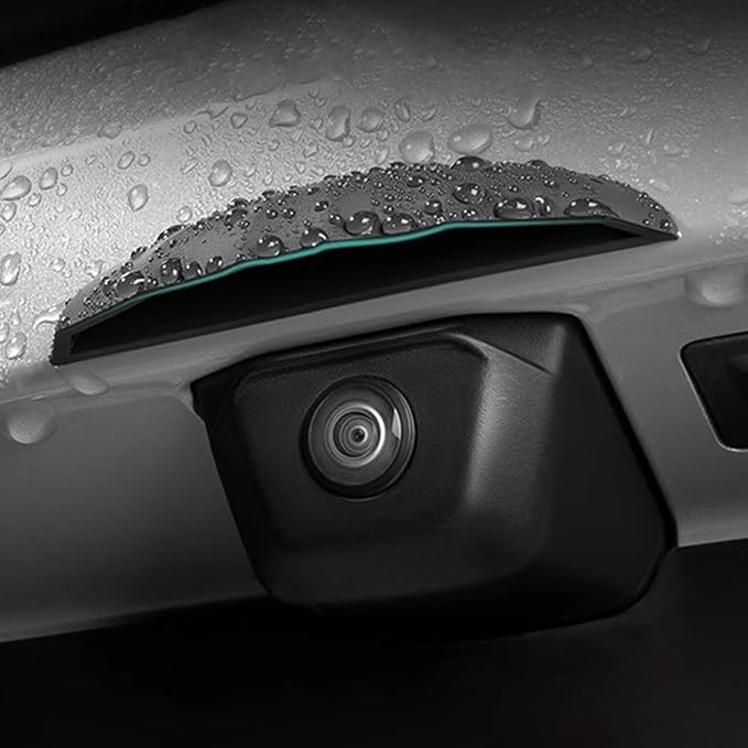 Car Rear View Camera Cover, Anti-Rain Car Reversing Cameras Protection, Silicone Modification Protective Sticker for Car Camera, Non-Destructive Installation for Most Cars