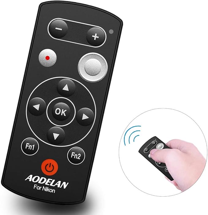 AODELAN Camera Wireless Shutter Release Remote Control for Nikon COOLPIX P1000 P950 B600 A1000 Z50 Z30 Z fc, Replaces Nikon ML-L7