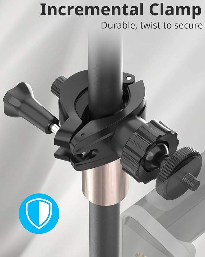 UBeesize 10.5in Laptop Ring Light with Stand and Phone Holder for Desk, Zoom Lighting for Computer, Video Recording, Streaming, Video Conference, Video Calls