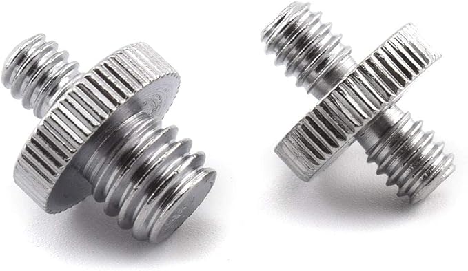 Camera Screw Kit, SDTC Tech 22 pcs D-Ring Quick Release Plate Mount Screw 1/4"-20 and 3/8"-16 Thread Tripod Screw Adapter Converter for DSLR Camera/Monopod/Ballhead/Light Stand etc.