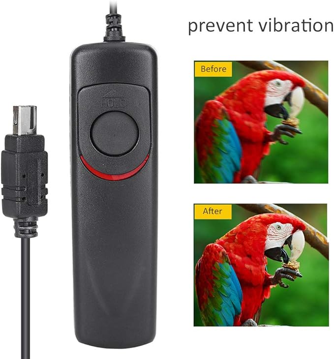 MC‑DC2 Camera Wired Shutter Release Remote Control for D7100 D5000 D5100 D5200 D5300 D5500 D5600 D3100 D3200 D3300