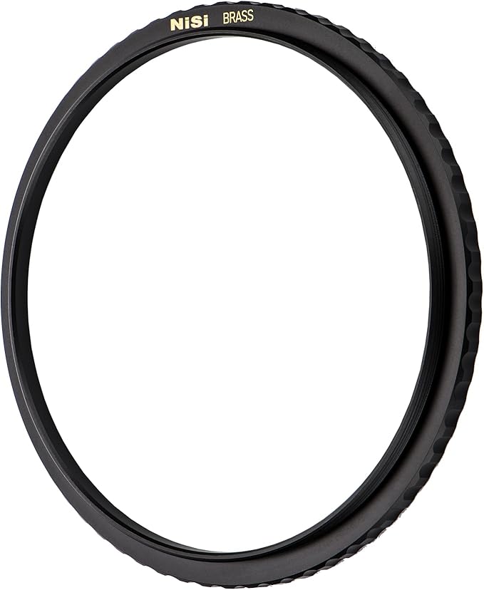 NiSi - Brass Pro 58mm to 67mm Step-Up Ring - Threaded Stepping Adapter Ring, 58mm Male Lens Attachment 67mm Female Filter and Accessory Thread - Matte Black Finish to Prevent Reflections, Brass Alloy
