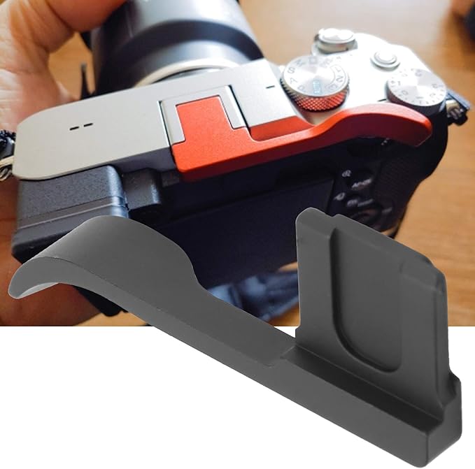 Thumb Up Grip, Aluminum Alloy Camera Thumb Up Grip with Snap Fitting Design, Convenience Handle Thumb Rest Fit for A7C Cameras