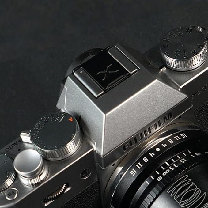 1pcs Black Aluminum Alloy Camera Hot Shoe Cover Cap Protector for Fuji X Fujifilm GFX Mount Camera