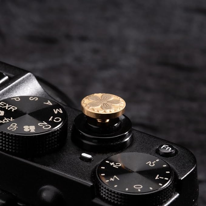 DBZZ Hot Shoe Shutter Button, Soft Release Button for XE4/XT5/XPRO2/XA7/X100V/X100F/XA5/XE3 (Shutter Button)