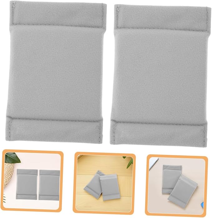 TEHAUX 4pcs Adjustable Camera Bag Divider Inserts Padded Cushions for Lens Protection Shockproof Interior Separator Pads for Dslr Storage and Organization