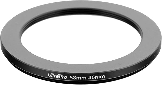UltraPro Step-Down Adapter Ring 58mm Lens to 46mm Filter Size