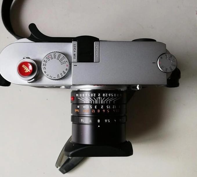 M10P/R-G Thumb Stand Metal Thumbs Up Grip Compatible with Leica M11 M10 M10P M10R M11D M11P Better Balance & Grip Convenience, Camera Black Hand Grip (Black)
