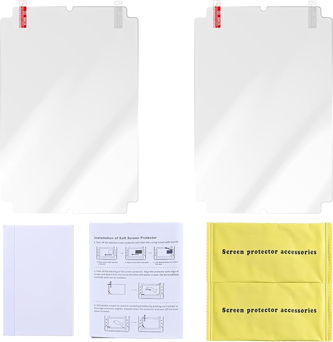 2PCS Screen Protector for Resin 3D Printer, 10.1 Inch Screen Protective Film for Anycubic Photon Mono M5S / M5S Pro, 0.1mm Thickness Screen Film