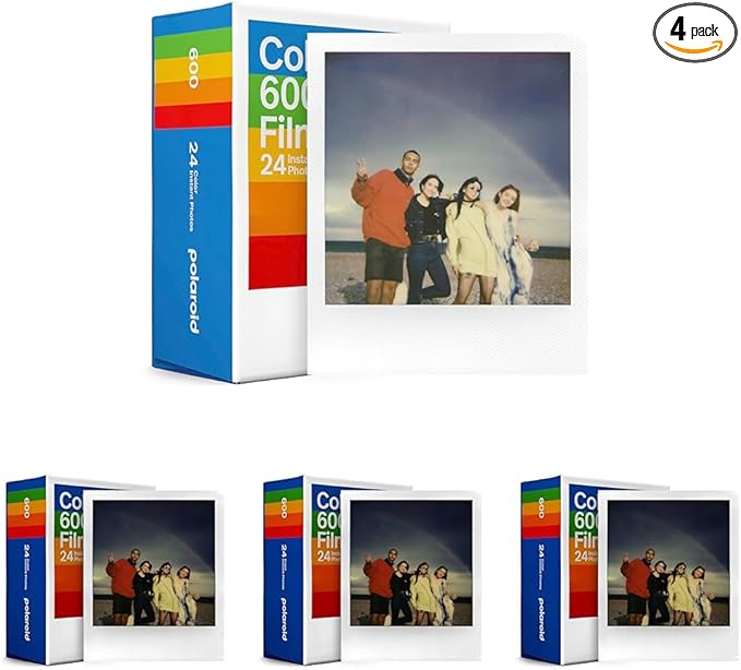 Polaroid Color 600 Film,24 Photos (6273),(Pack of 12)