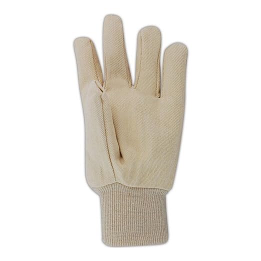 MAGID T103C MultiMaster T103 10 oz. Clute Pattern Wing Thumb Canvas Gloves, Ladies (Fits Medium), Natural , Ladies (Fits Medium) (Pack of 12)