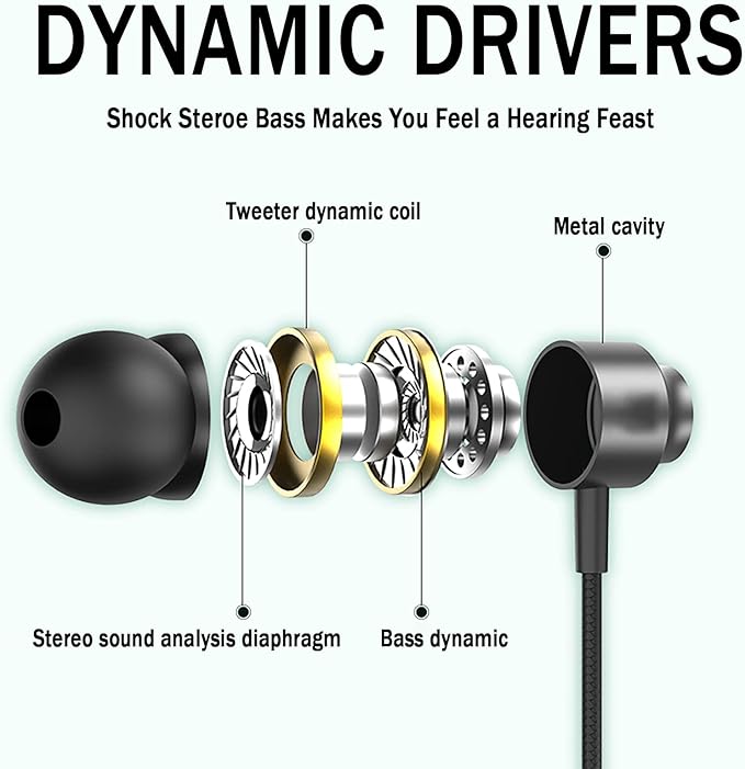2 Pack USB C Headphones for iPhone 17 16 15 Pro Max 16e, Wired Earphones Type C Earbuds, USBC Ear Buds with Mic Volume Control HiFi Stereo Noise Cancelling for iPhone 17 16 15 Plus