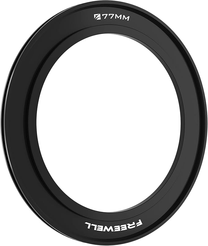Freewell Adapter Ring 77mm Compatible only with Eiger Matte Box Filter System (Not Compatile with Freewell V2, K2 System)