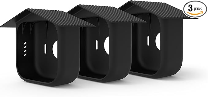 Holicfun Silicone Protective Cover Skin for Blink Outdoor 4 and Outdoor 2K+ Camera (3-Pack)