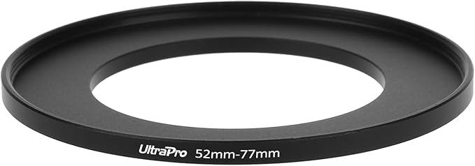 UltraPro Step-Up Adapter Ring 52mm Lens to 77mm Filter Size