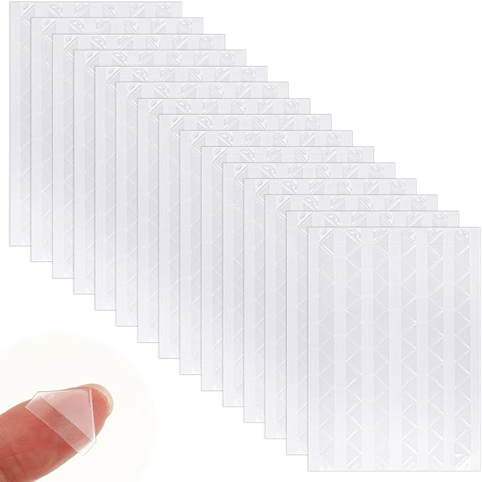 15 Sheets (1530 Pcs) Picture Corners for Scrapbooking, Self Adhesive Photo Corners Clear Picture Corner Scrapbook Corner Stickers for Album Pictures, Personal Journal, Memory Books