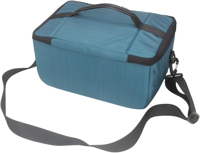 Koolertron Dslr Camera Insert Bag Purse Universal Liner Lens Pouch Partition Protective Cover Waterproof Sleeve for Cannon/Nikon/Sony (Blue)