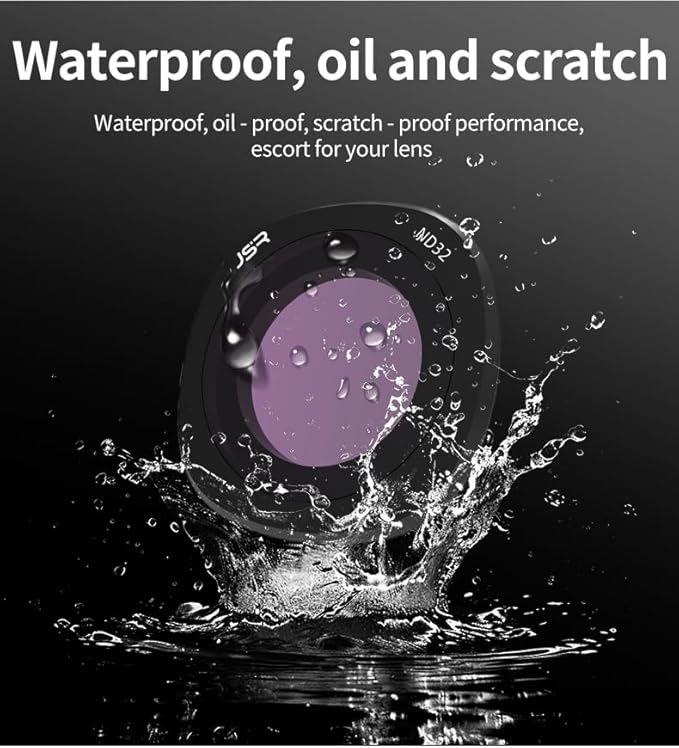 Lens Filter Compatible with DJI NEO 2 - Multi-Coated Optical Glass, Waterproof & Scratch-Resistant, Various Effects for Creative Shooting (Night)