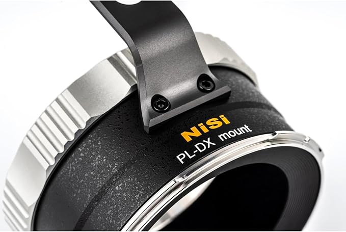 NiSi- Athena PL-DJI DX Lens Adapter - High Precision Converter for Using PL Lenses on DJI DX Mount Cameras - Enhanced Cinematic Performance and Creative Flexibility - Camera & Photography Accessories