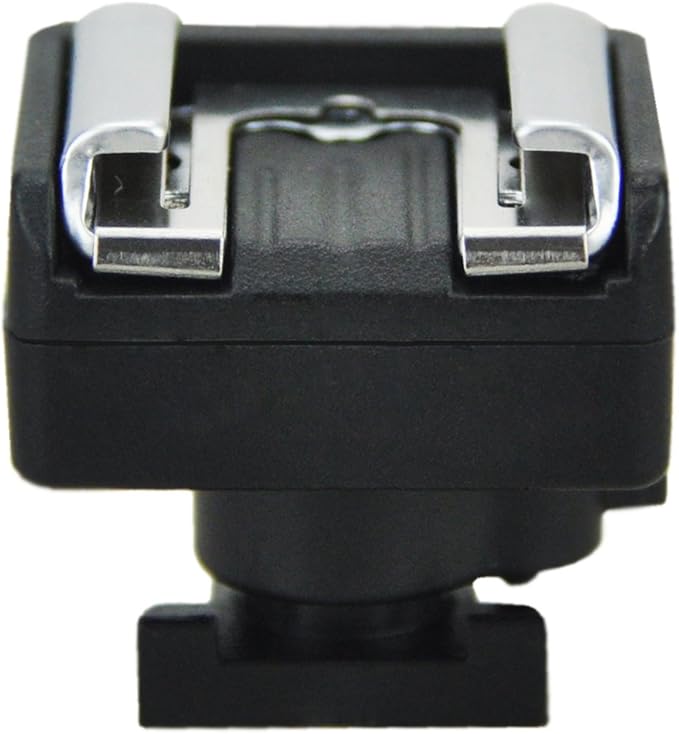 JJC Microphone & LED Light Shoe Adapter Converter for Canon VIXIA HF G20 HF G21 HF G30 HF G40 HF G50 HF G26 GX10 HF S20 HF S21 HF S30 HF S200 HF21 HF200 & More Canon Camcorder with Mini Advanced Shoe