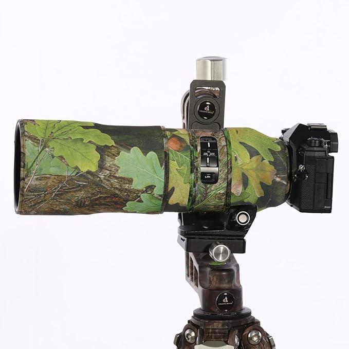 CHASING BIRDS Lens Camouflage Waterproof Coat for Olympus 300mm F4.0 is PRO Rainproof Lens Protective Cover Version IV (Jungle Camouflage, with 1.4X TC (MC-14))