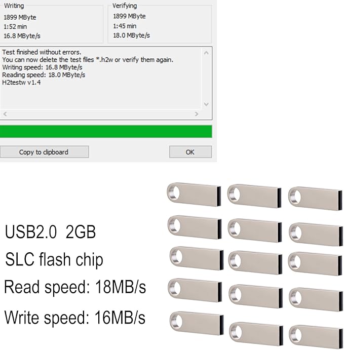 2GB Thumb Drive 100 Pack Flash Drives 100 Pack Mini Flash Drive USB Drive USB Flash Drive Pack Memoria USB Flash Drives (2GB,100PCS)