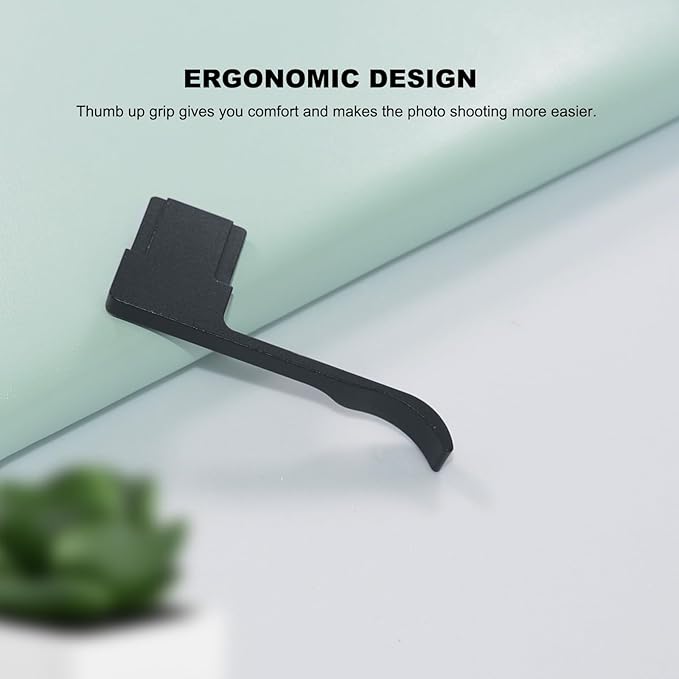 Thumb Grip Compatible with Sony A6000 A6100 A6300 A6400 A6500 Camera,Metal Camera Thumbs Up Rest Hand Grip