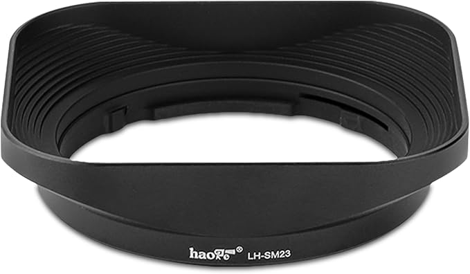 Haoge Bayonet Square Metal Lens Hood for Sigma 23mm F1.4 DC DN Lens LH-SM23