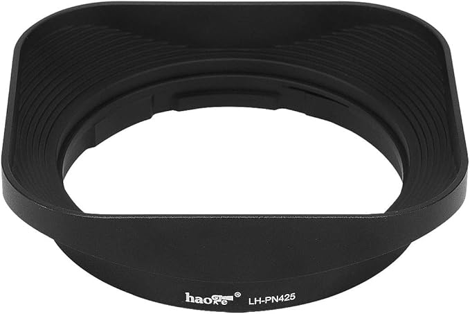 Haoge LH-PN425 Bayonet Square Metal Lens Hood for Sigma 45mm F2.8 DG DN 24mm F3.5 90mm F2.8 DG DN Lens